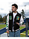 $AD BOYZ by Junior H Arrows Black & White Varsity Jacket - Thumbnail image 9 of 9