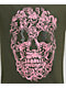 $AD BOYZ by Junior H Cherub Skull Rhinestone Olive T-Shirt - Thumbnail image 3 of 5