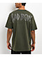$AD BOYZ by Junior H Cherub Skull Rhinestone Olive T-Shirt - Thumbnail image 2 of 2