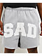 $AD BOYZ by Junior H Collegiate Grey Sweat Shorts - Thumbnail image 3 of 5