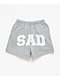 $AD BOYZ by Junior H Collegiate Grey Sweat Shorts - Thumbnail image 5 of 5