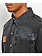 $AD BOYZ by Junior H Denim Black Long Sleeve Button Up Shirt - Thumbnail image 3 of 6