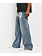 $AD BOYZ by Junior H Denim Blue Baggy Jeans - Thumbnail image 5 of 8