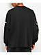 $AD BOYZ by Junior H Emotionally Unavailable Black Thermal Long Sleeve T-Shirt - Thumbnail image 2 of 7