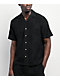 $AD BOYZ by Junior H Face Woven Black Terry Short Sleeve Button Up Shirt - Thumbnail image 1 of 4