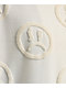 $AD BOYZ by Junior H Face Woven Off White Terry Short Sleeve Button Up Shirt - Thumbnail image 4 of 4