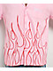 $AD BOYZ by Junior H Flames Poplin Pink Work Shirt - Thumbnail image 3 of 7