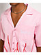 $AD BOYZ by Junior H Flames Poplin Pink Work Shirt - Thumbnail image 5 of 7
