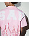 $AD BOYZ by Junior H Flames Poplin Pink Work Shirt - Thumbnail image 7 of 10