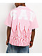 $AD BOYZ by Junior H Flames Poplin Pink Work Shirt - Thumbnail image 2 of 7