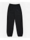 $AD BOYZ by Junior H Kids Rhinestone Flames Black Sweatpants - Thumbnail image 4 of 7