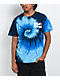 $AD BOYZ by Junior H No Queiro Nada Blue Tie Dye T-Shirt - Thumbnail image 2 of 3