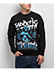 $AD BOYZ by Junior H Pray El Azul Black Long Sleeve T-Shirt - Thumbnail image 1 of 3