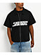 $AD BOYZ by Junior H Rhinestone Black Full Zip Work Shirt - Thumbnail image 1 of 9