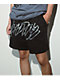 $AD BOYZ by Junior H Rhinestone Black Sweat Shorts - Thumbnail image 6 of 8