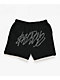 $AD BOYZ by Junior H Rhinestone Black Sweat Shorts - Thumbnail image 6 of 6