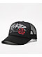 $AD BOYZ by Junior H Rose Black Trucker Hat - Thumbnail image 1 of 3