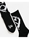 $AD BOYZ by Junior H Sad Face Black Crew Socks - Thumbnail image 2 of 3