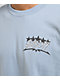 $AD BOYZ by Junior H Stars For Life Rhinestone Pastel Blue T-Shirt - Thumbnail image 3 of 5