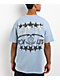 $AD BOYZ by Junior H Stars For Life Rhinestone Pastel Blue T-Shirt - Thumbnail image 1 of 2