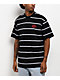 $AD BOYZ by Junior H Stripe Black T-Shirt - Thumbnail image 1 of 4
