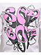 $AD BOYZ by Junior H Trippy Wiggles White Long Sleeve T-Shirt - Thumbnail image 3 of 5