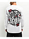$AD BOYZ by Junior H X Lost Hills Hearts White Long Sleeve T-Shirt - Thumbnail image 2 of 3