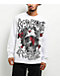 $AD BOYZ by Junior H X Lost Hills Hearts White Long Sleeve T-Shirt - Thumbnail image 1 of 3