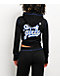 $AD GIRLZ By Junior H Airbrush Black Crop Zip Hoodie - Thumbnail image 2 of 7