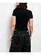 $AD GIRLZ By Junior H Alma Vacia Black Crop T-Shirt - Thumbnail image 2 of 4