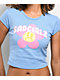 $AD GIRLZ By Junior H Daisy Baby Blue Crop T-Shirt - Thumbnail image 2 of 2