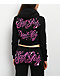 $AD GIRLZ By Junior H Don't Cry Black Crop Zip Hoodie - Thumbnail image 1 of 6