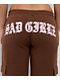 $AD GIRLZ By Junior H Flowers Brown Cargo Sweatpants - Thumbnail image 5 of 12