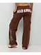 $AD GIRLZ By Junior H Flowers Brown Cargo Sweatpants - Thumbnail image 1 of 12