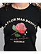 $AD GIRLZ By Junior H Mas Bonita Black Crop T-Shirt - Thumbnail image 2 of 2