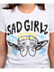 $AD GIRLZ By Junior H Sad Angel White Crop T-Shirt  - Thumbnail image 3 of 4