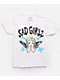 $AD GIRLZ By Junior H Sad Angel White Crop T-Shirt  - Thumbnail image 4 of 4