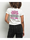 SAD BOYZ By Junior H SAD GIRLZ White & Pink Crop T-Shirt