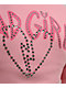 $AD GIRlZ BY Junior H Rhinestone Logo Pink Zip Hoodie - Thumbnail image 4 of 5