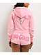 $AD GIRlZ BY Junior H Rhinestone Logo Pink Zip Hoodie - Thumbnail image 2 of 5