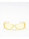  A.LAB Bassface Yellow Speeder Sunglasses - Thumbnail image 2 of 2
