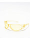  A.LAB Bassface Yellow Speeder Sunglasses - Thumbnail image 1 of 2