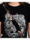  Affliction Legacy Black Lace Front Black T-Shirt - Thumbnail image 3 of 5
