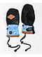  Dakine Women's Team Fleetwood Black & Blue Snowboard Mittens