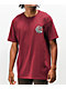  Santa Cruz Aquatic Dot camiseta color bordó