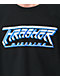  Thrasher Future Logo Black T-Shirt - Thumbnail image 2 of 3