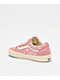  Vans Old Skool Floral Embroidery Misty Mauve Skate Shoes - Thumbnail image 2 of 5