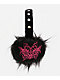  Vitriol Embroidered Black Faux Fur Ear Muffs - Thumbnail image 3 of 3