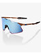 100% Hypercraft Matte Copper Chromium Sunglasses - Thumbnail image 1 of 3