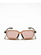 100% Legere Trap Matte Black & HiPER Silver Sunglasses - Thumbnail image 2 of 3